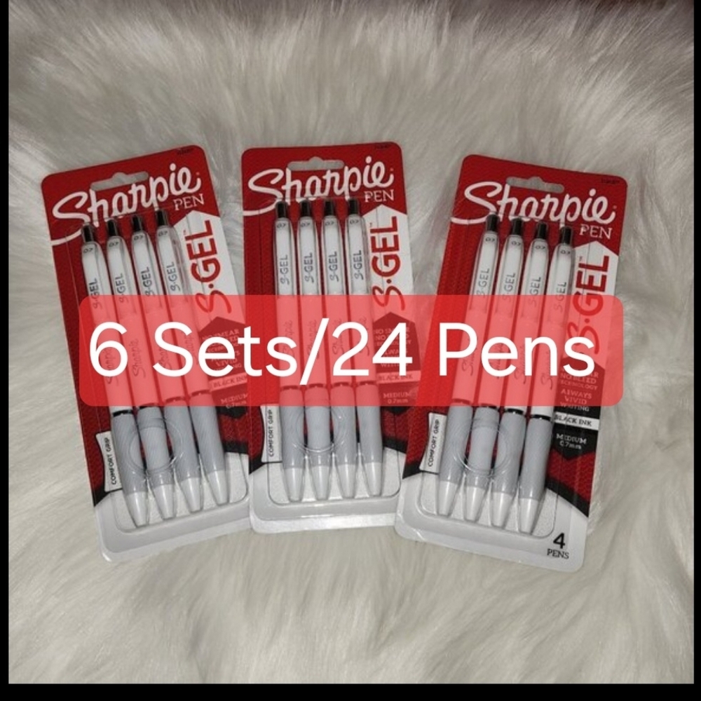 Sharpie S Gel Pen bundle, 6 sets of 4